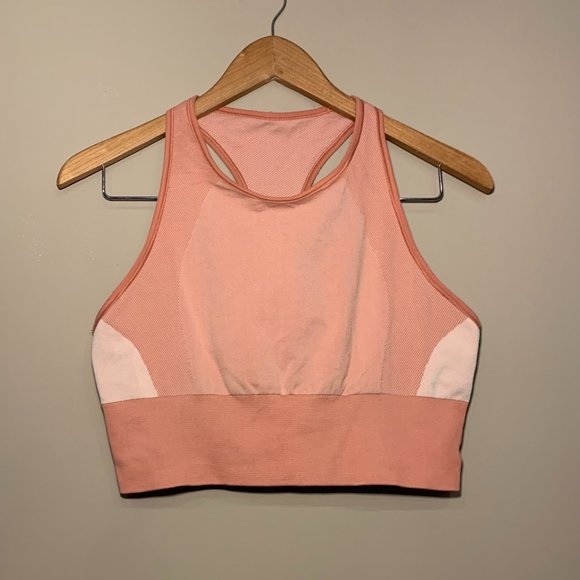 Pink Lululemon Sports Bra - Picture 1 of 4